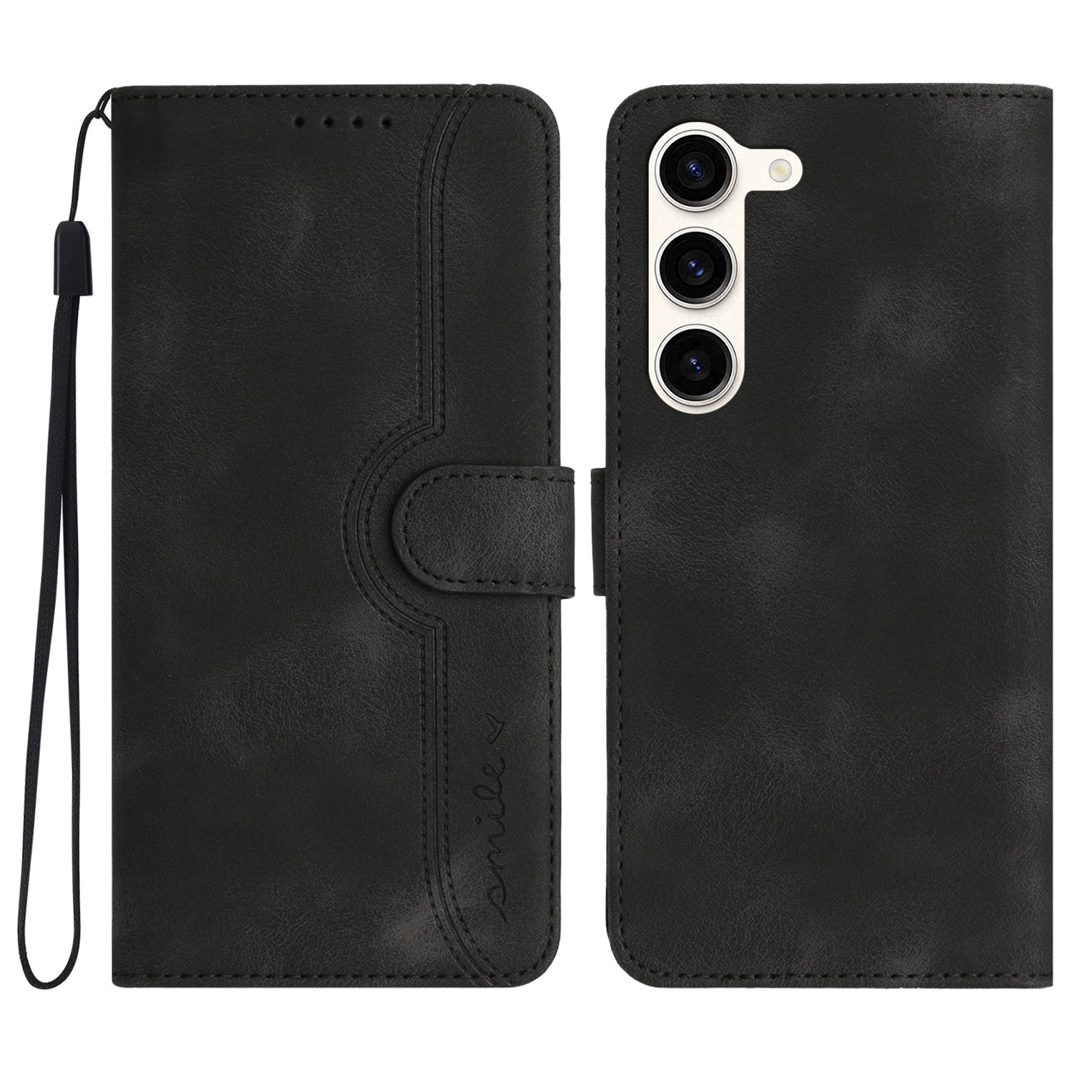 YX003 For Samsung Galaxy S23 Imprinted Leather Cover Phone Wallet Case with Stand YX003 For Samsung Galaxy S23 Imprinted Leather Cover Phone Wallet Case with Stand